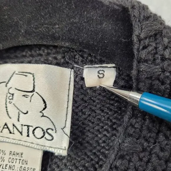 Vintage Gantos Embellished Cardigan Epaulets Costume size Small - Picture 12 of 13